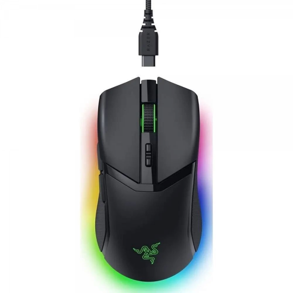 Мышь Razer Cobra Pro черный оптическая (30000dpi) беспроводная BT/Radio USB для ноутбука (8but)