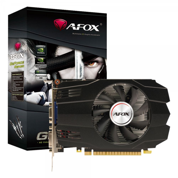 Видеокарта Afox GTX750Ti 4GB GDDR5 128bit VGA DVI HDMI 1FAN RTL