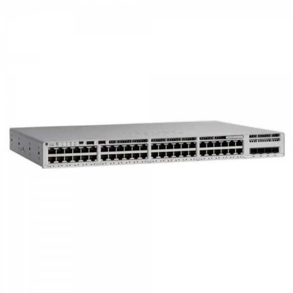 Коммутатор CISCO Catalyst 9200 48-port 1Gb RJ-45 Data Switch, Modular uplink option, PS 1x125W (up to 2), DNA Network Essentials, C9200-48T-E