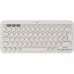 Клавиатура беспроводная Logitech K380, White, Bluetooth, оригинальная заводская РУС гравировка, [920-009589]