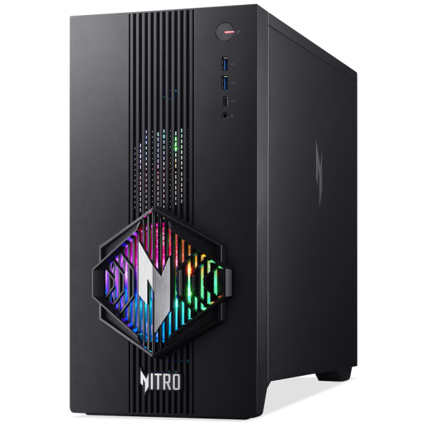 Настольный ПК Acer Nitro 30 N30-100 Intel Core Ultra 5 225F/32Gb/SSD1Tb/RTX5070 12Gb/PSU 850W/NoOS/Black (DG.E5GCD.00K)