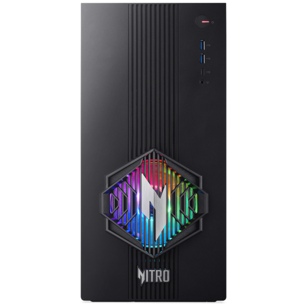 Настольный ПК Acer Nitro 30 N30-100 Intel Core Ultra 7 265F/32Gb/SSD1Tb/RTX5070 12Gb/PSU 850W/NoOS/Black (DG.E5GCD.00L)
