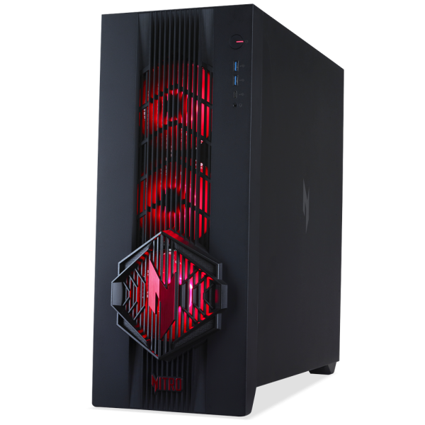 Настольный ПК Acer Nitro 70 N70X3D-100 AMD Ryzen 9 9900X3D/32Gb/SSD1Tb/RTX5070 12Gb/PSU 1200W/NoOS/Black (DG.E5ACD.009)