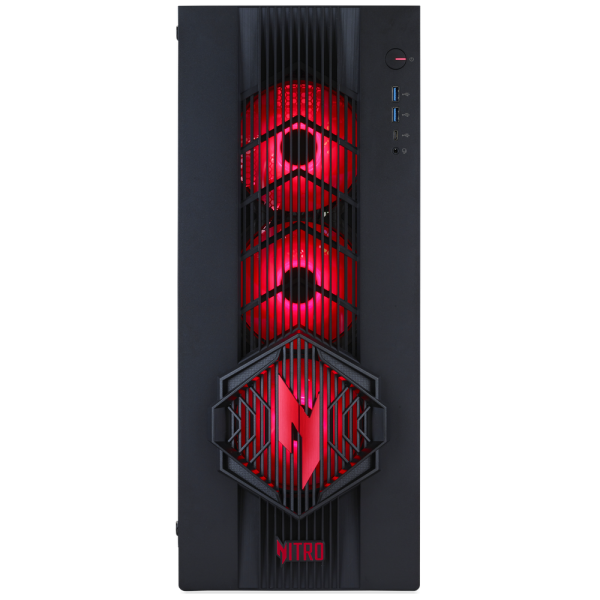 Настольный ПК Acer Nitro 70 N70X3D-100 AMD Ryzen 9 9950X3D/32Gb/SSD1Tb/RTX5080 16Gb/PSU 1200W/NoOS/Black (DG.E5ACD.006)