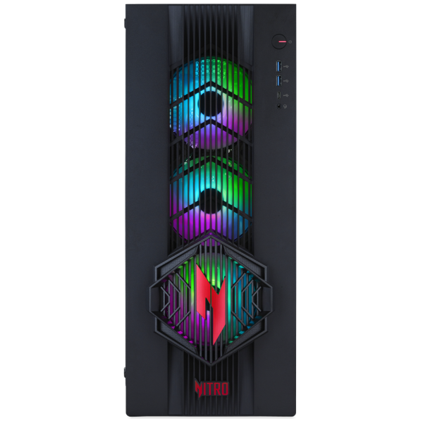 Настольный ПК Acer Nitro 70 N70X3D-100 AMD Ryzen 9 9950X3D/32Gb/SSD1Tb/RTX5080 16Gb/PSU 1200W/NoOS/Black (DG.E5ACD.006)