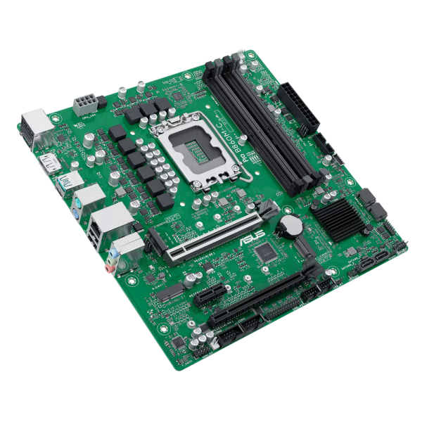 Материнская плата ASUS PRO B860M-C-CSM LGA1851 mATX 4xDDR5 2xPCIEx16 PCIEx1 USB-C 2xDP HDMI 2xM.2 GLAN