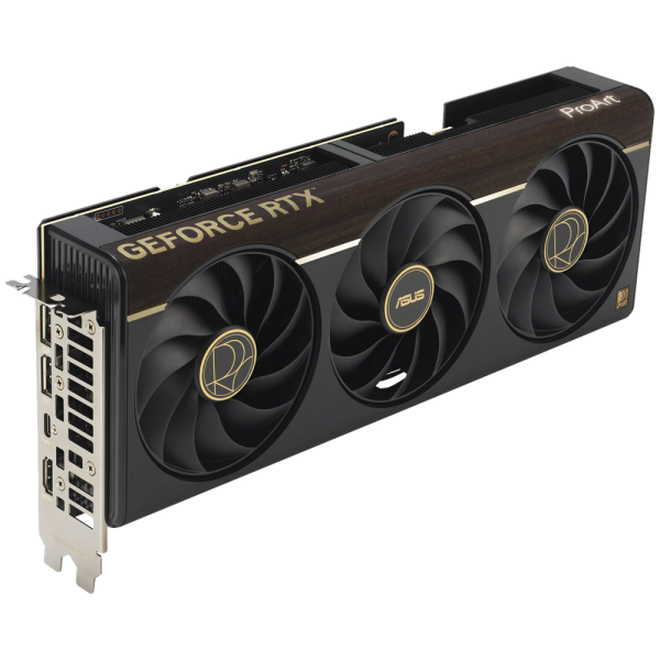 Видеокарта ASUS RTX5080 PROART OC 16GB GDDR7 256bit Type-C(DP) 2xDP HDMI 3FAN RTL (PROART-RTX5080-O16G)
