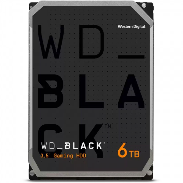 Жесткий диск Western Digital Black 6ТБ, HDD, SATA III, 128MB, 7200rpm 3.5