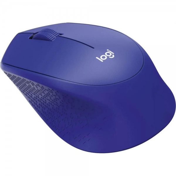 Мышь беспроводная Logitech M330 Silent Plus Blue (1000dpi, USB, 3but) (910-004925)