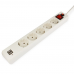 Сетевой фильтр Гарнизон ECL-5-U2-W-1.8 белый, 2 розетки USB A (12 Вт Max), 5 розеток Schuko (евро), 10А, 1,8м, ур.защиты 4, пакет