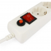 Сетевой фильтр Гарнизон ECL-5-U2-W-1.8 белый, 2 розетки USB A (12 Вт Max), 5 розеток Schuko (евро), 10А, 1,8м, ур.защиты 4, пакет