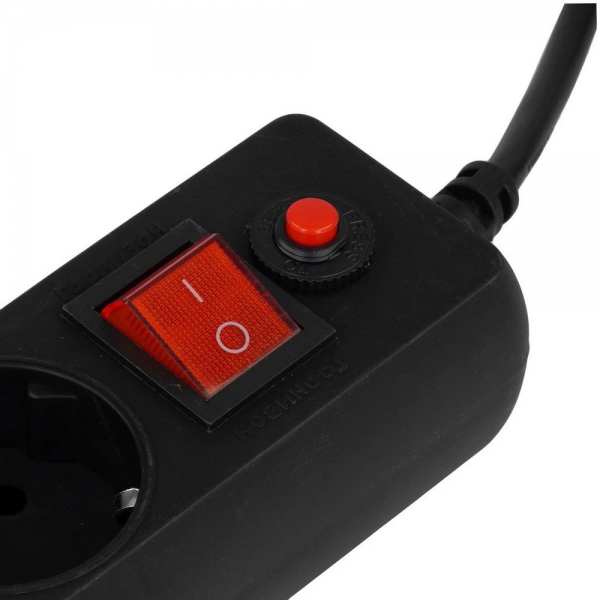 Сетевой фильтр Гарнизон ECL-5-U2-B-1.8 черный, 2 розетки USB A (12 Вт Max), 5 розеток Schuko (евро), 10А, 1,8м, ур.защиты 4, пакет
