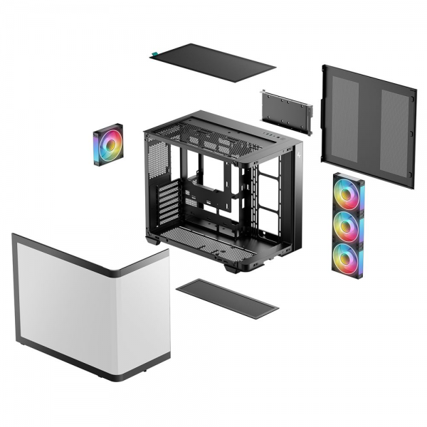 Системный блок KWIK (Intel Core i5-13600KF OEM / 64 ГБ ОЗУ (2 модуля) / ASUS RTX5060 DUAL OC WHITE 8GB GDDR7 128bit 3xDP HDM / 960 ГБ SSD)