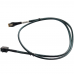 Кабель DiliVing DLSL38-1067 Slimline SASx4 (SFF8654) -to- HD MiniSAS x4 (SFF8643) PCIE 3.0, 85 Ohm, 100cm