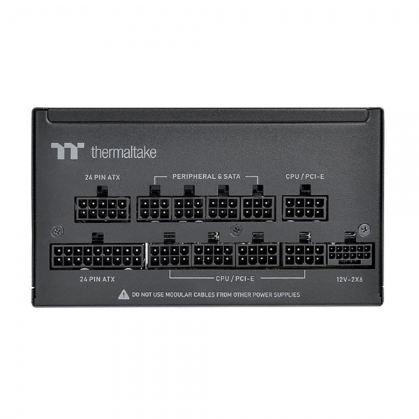 Блок питания Thermaltake Toughpower PT/1000W/Fully Modular Non Light/Full Range/Analog/80 Plus Platinum/EU/100% JP CAP/Etched Cables/ATX 3.1