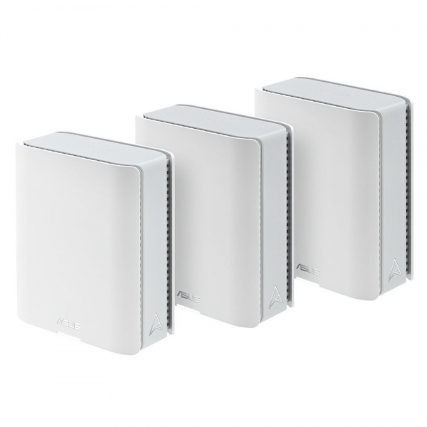 Маршрутизатор ASUS BT8(W-3-PK) WiFi 7 2.5G USB+2x1G 8643+4323+688Mbps 6GHz/5GHz/2.4GHz