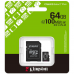 Карта памяти Kingston microSDXC 64GB Canvas Select Plus SDCS3/64GB