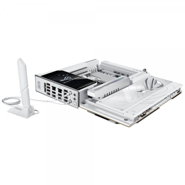 Материнская плата ASUS ROG CROSSHAIR X870E GLACIAL AM5 E-ATX 4xDDR5 2xPCIEx16 2xM.2 2xUSB-C 2x10GLAN WiFi 7