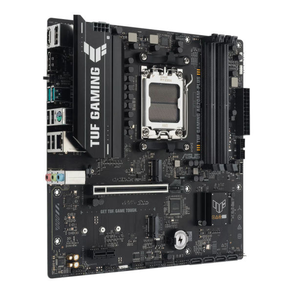 Материнская плата ASUS TUF GAMING A620AM-PLUS AM5 mATX 4xDDR5 PCIEx16 PCIEx1 2xM.2 2xDP HDMI 2.5GLAN