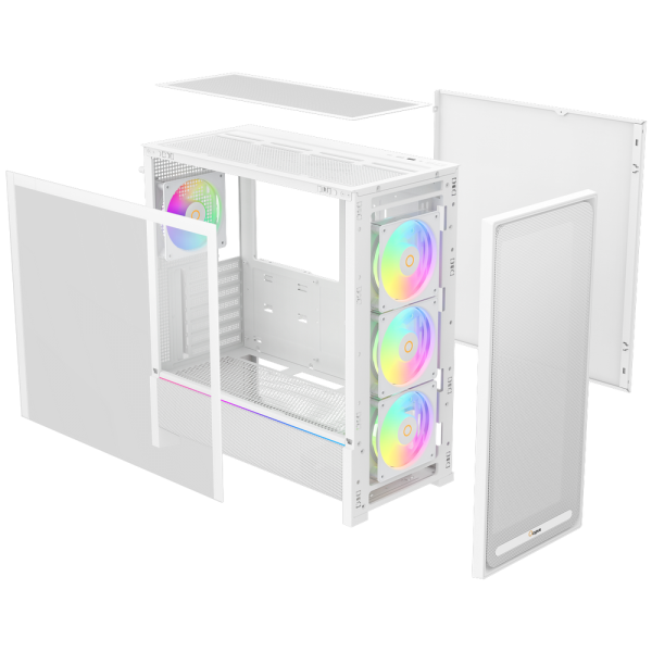 Системный блок KWIK (Intel Core i3-12100 OEM / 32 ГБ ОЗУ (2 модуля) / Afox RTX3060Ti 8GB GDDR6 256bit 3xDP HDMI 2FAN RTL / 512 ГБ SSD)