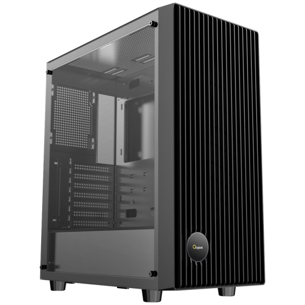 Корпус для ПК Ocypus Gamma-C70-BKG000XX-GL Case Gamma C70 BK ATX / win / black / no PSU / Tempered Glass