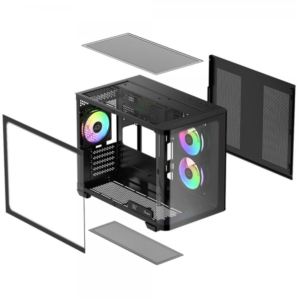 Системный блок KWIK (Intel Core i3-14100 OEM / 32 ГБ ОЗУ (2 модуля) / MSI RTX5060Ti SHADOW 3X OC CLASSIC 8GB GDDR7 128bit  / 960 ГБ SSD)