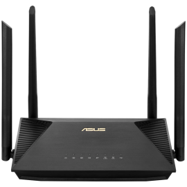 Маршрутизатор ASUS RT-AX1800U WiFi 6 3х1G USB 1201+574Mbps 5GHz/2.4GHz