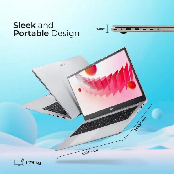 Ноутбук Acer Aspire 3 A325-42 AMD Ryzen 7 7730U/16Gb (1*16 D4)/SSD512Gb/UMA/15.6