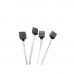 Кабель DiliVing DLHS36-0439  HDmSAS (SFF8643) -to- 4*SATA +SideBand, metall lockers, SAS2.1 (6G), 75cm