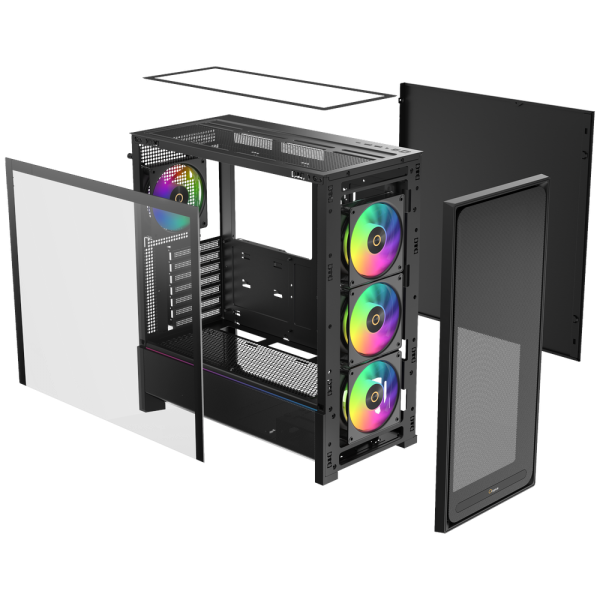 Системный блок KWIK (Intel Core i5-12400F OEM / 16 ГБ ОЗУ (2 модуля) / MSI RTX3050 LP E OC 6GB GDDR6 96bit DP 2xHDMI 2FAN R / 960 ГБ SSD)