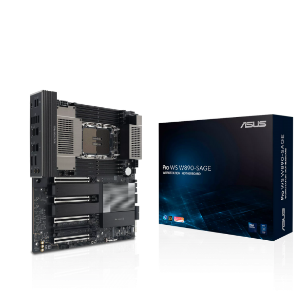 Материнская плата ASUS PRO WS W890-SAGE LGA4710 EEB 8xDDR5 7xPCIEx16