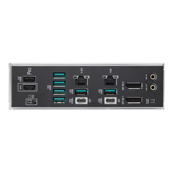 Материнская плата ASUS PRO WS W890-SAGE LGA4710 EEB 8xDDR5 7xPCIEx16