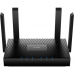 Двухдиапазонный гигабитный роутер Wi-Fi 6 AX3000 с поддержкой Mesh чипсет: MediaTek (MT7981BA, MT7976CN, MT7531AE), стандарты Wi-Fi: 802.11a/b/g/n/ac/ax, скорость Wi-Fi: до 574 Мбит/с (2,4 ГГц) + до 2402 Мбит/с (5 ГГц), 4 порта 10/100/1000 Мбит/с, 4 несъё