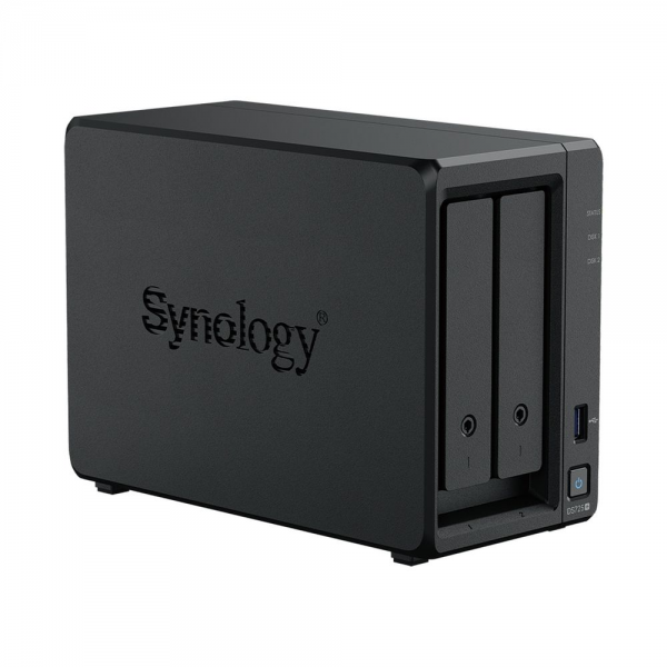 Платформа СХД Synology DS725+ 2 Bay 2xM.2 2.5GLAN 1GLAN 2GB (Max.32GB) DDR4 2xUSB