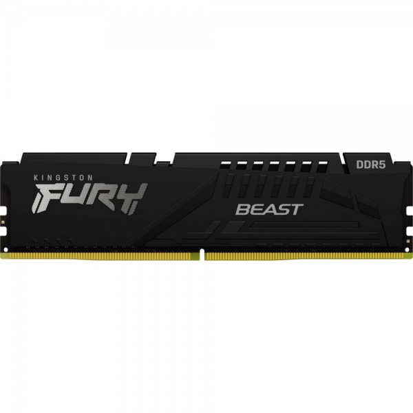 Модуль памяти Kingston 32GB DDR5 5600 DIMM FURY Beast Black Gaming Memory KF556C36BBE2-32 Non-ECC,  CL36
