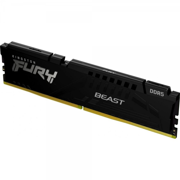 Модуль памяти Kingston 32GB DDR5 5600 DIMM FURY Beast Black Gaming Memory KF556C36BBE2-32 Non-ECC,  CL36