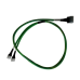 Кабель DiliVing DLSL38-2006 Cable, U.2 Enabler,  HDmSAS x8 (2x SFF8643) -to- 2x Slimline x4 (2x SFF8654), 1m, Used with systems that use the Slimline connector on the NVMe-backplane  OEM
