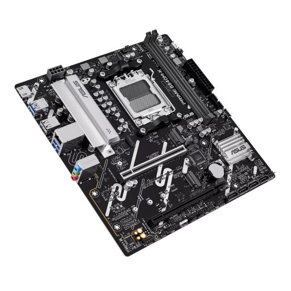 Материнская плата ASUS PRIME B840M-K AM5 mATX 2xDDR5 2xPCIEx16 2xM.2 HDMI 2.5GLAN