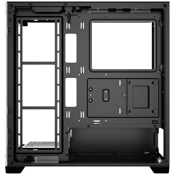 Корпус Case Ocypus Gamma C72 BK ATX / win / black / no PSU / Tempered Glass
