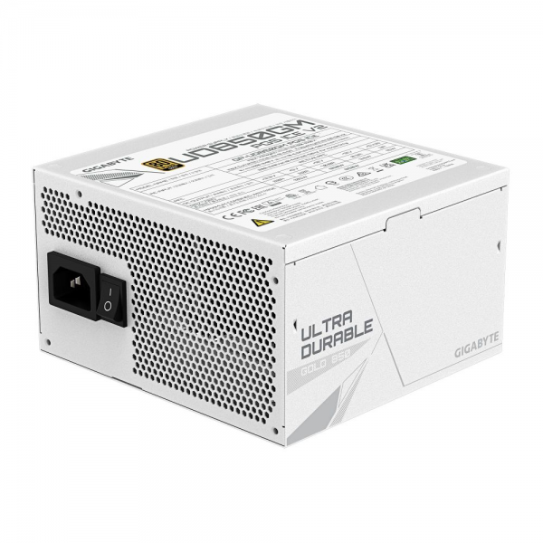 Блок питания ПК Gigabyte UD850GM PG5 ICE 850W, 80Plus, Gold, Полностью модульный, White colour