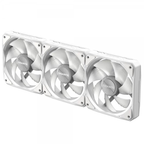 Вентилятор в корпус GIGABYTE GP-GBT EZFAN1203 ICE 3X120mm ARGB FANs set. PWM, 3 Pin