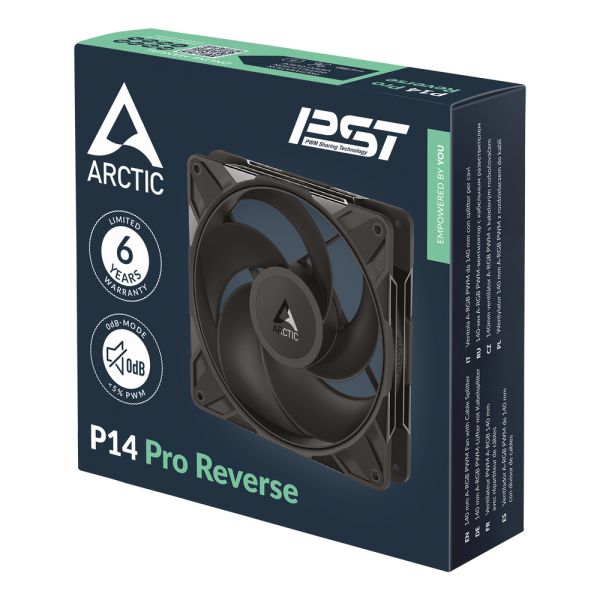 Вентилятор корпусной ARCTIC P14 Pro Reverse  retail  арт. (ACFAN00329A)