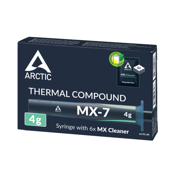 Термопаста Arctic Cooling MX-7 Thermal Compound 4-gramm  with 6pcs MX Cleaner (ACTCP00092A)