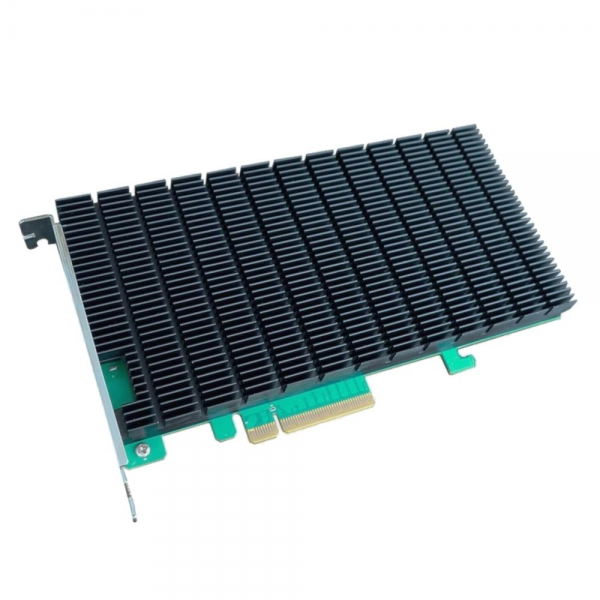 Плата расширения HighPoint Rocket 1204,  PCIe 3.0 x8, Ports: 4x M.2 (2242/2260/2280/22100), Board: Full Height, Full Length,   ADD IN CARD