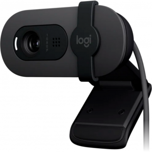 Веб-камера Logitech Brio 90 графитовый 960-001581