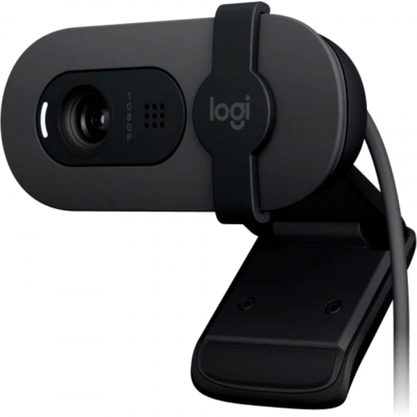 Веб-камера Logitech Brio 90 графитовый 960-001581