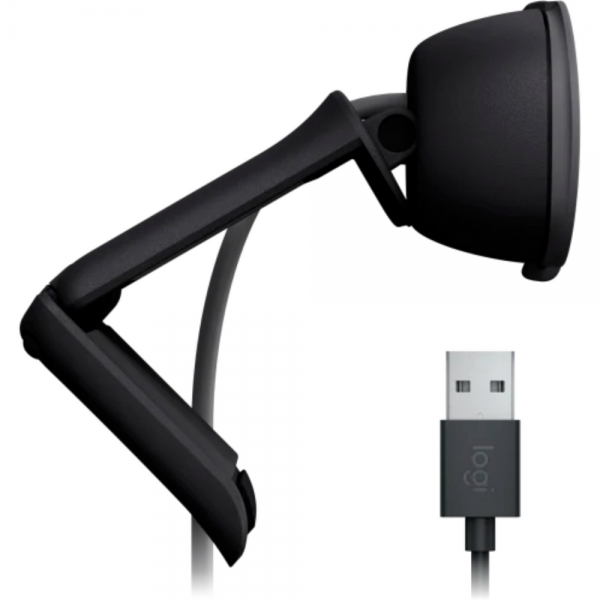 Веб-камера Logitech Brio 90 графитовый 960-001581