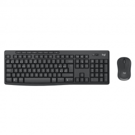Комплект беспроводной клавиатура + мышь Logitech MK370 черный 920-012082