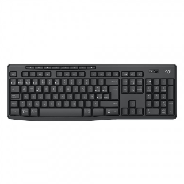 Комплект беспроводной клавиатура + мышь Logitech MK370 черный 920-012082