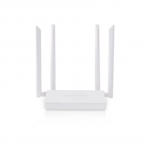 Двухдиапазонный гигабитный роутер Wi-Fi 5 Mesh Router Tech Jeton AC1200 Air, белый